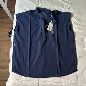 COPY - FIGS SET-Navy FREEx Lined Yola High Waisted Skinny Scrub Pants/Top